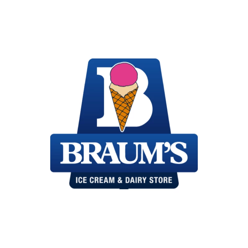 Braum's Retro Throw Pillow