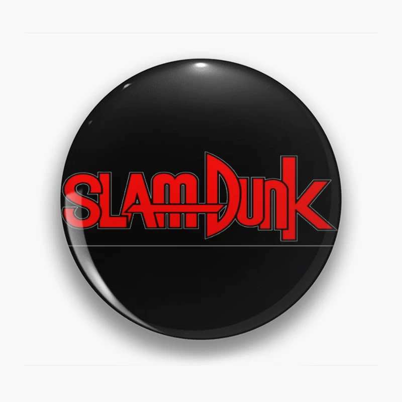 Slam Dunk Logo - Basketball Anime Pin