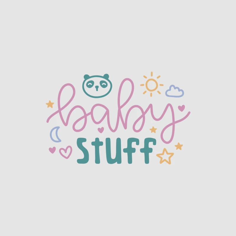 Design mignon pour bébé avec motifs étoile et soleil Homme Sweat à capuche
