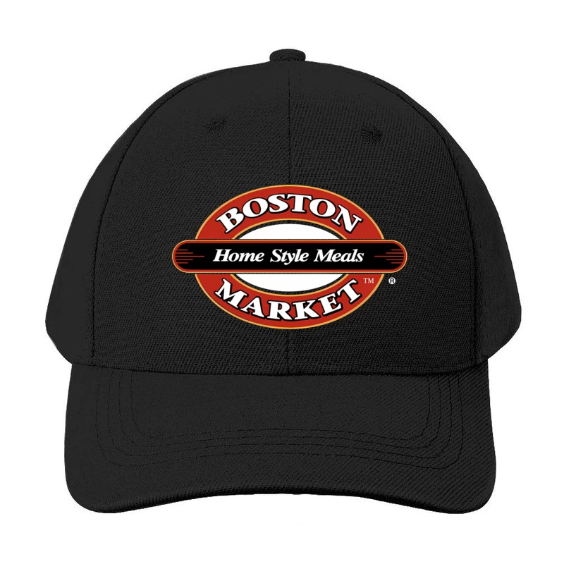 Boston Market Home Style Meals Restaurant Logo Baseball Cap