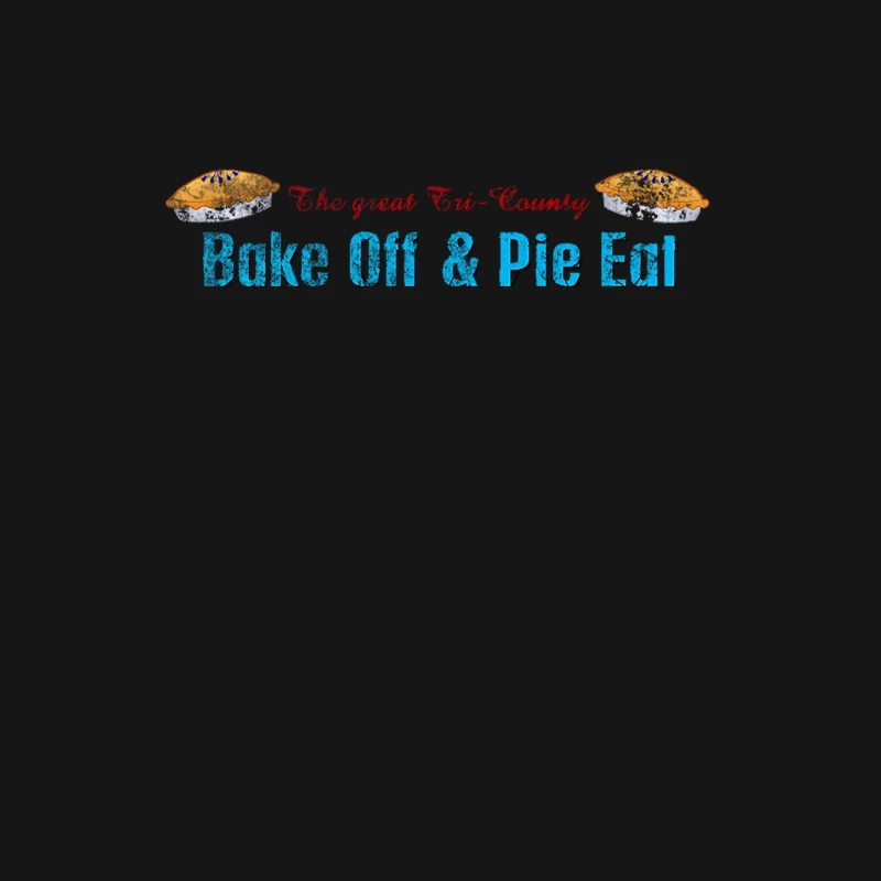 The Great Tri-County Bake Off & Pie Eat, distressed Female Long Sleeve T-Shirt