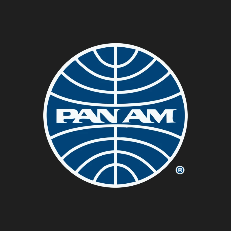 Pan Am Mid 1950s Globe Inverted Male Tank Top