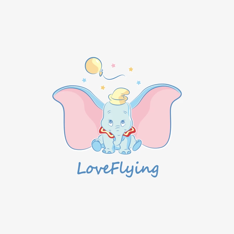 Fliegender Elefant mit Ballon Herren Pullover Sweatshirt