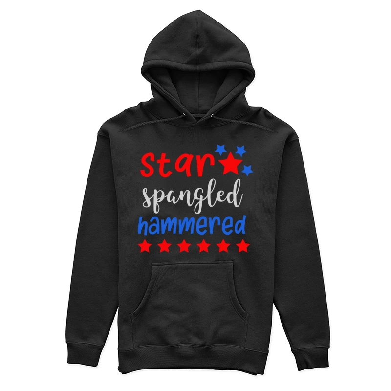 Design humoristique patriotique avec étoiles Femme Sweat à capuche