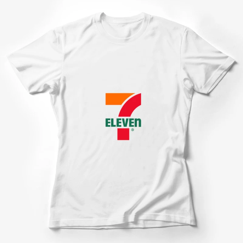 7-Eleven Convenience Store Chain Logo Design Female T-Shirt