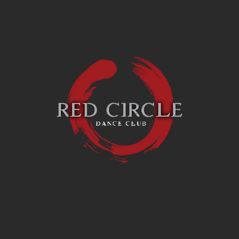 Red Circle Dance Club Baseball Cap