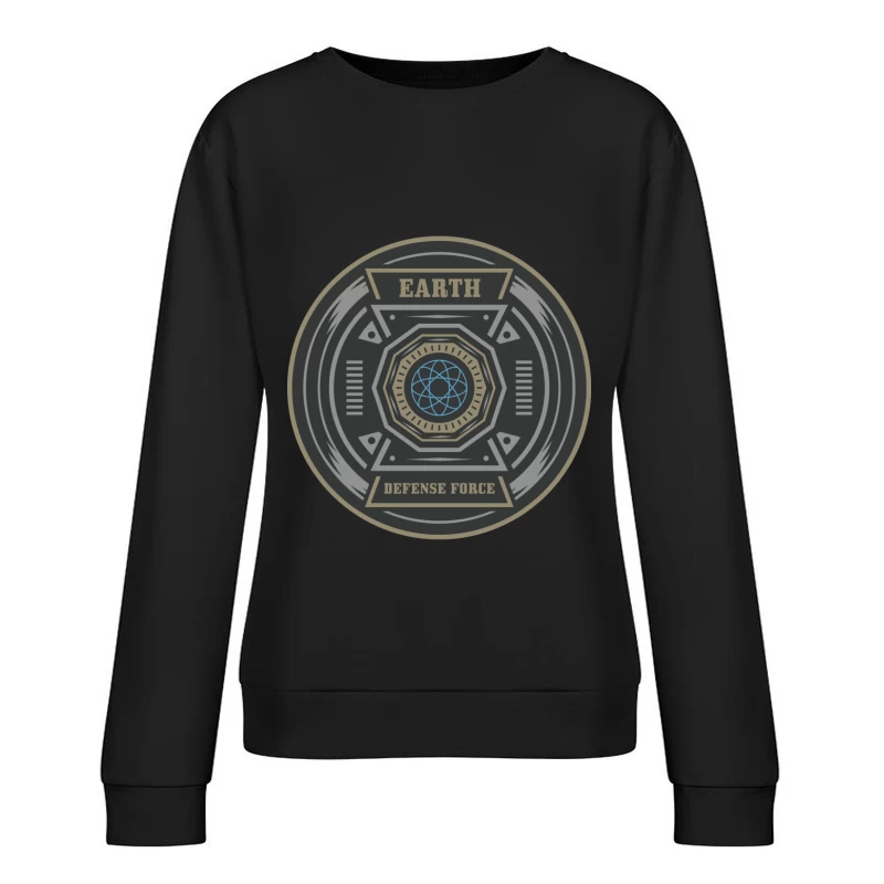 Emblème de la Force de Défense de la Terre Femme Sweat-shirt à enfiler