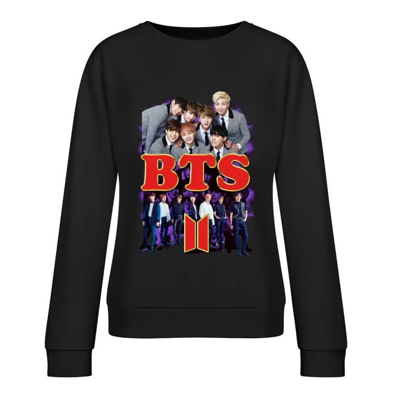 BTS: A K-pop Sensation Female Pullover Sweatshirt
