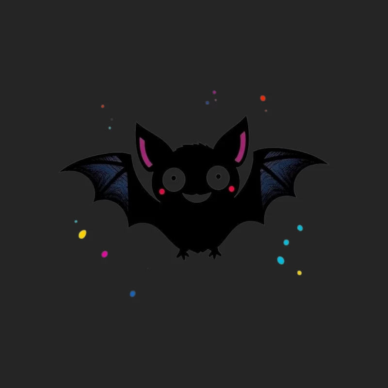 Cute Cartoon Bat Female Pullover Sweatshirt