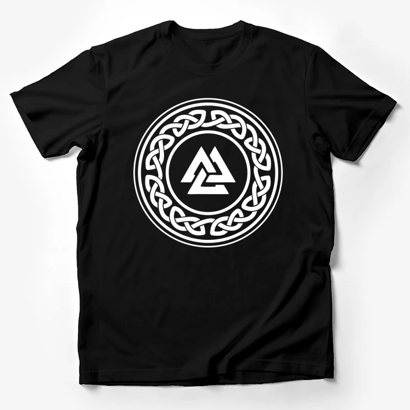 Triad Knot: Timeless Celtic Elegance Male T-Shirt