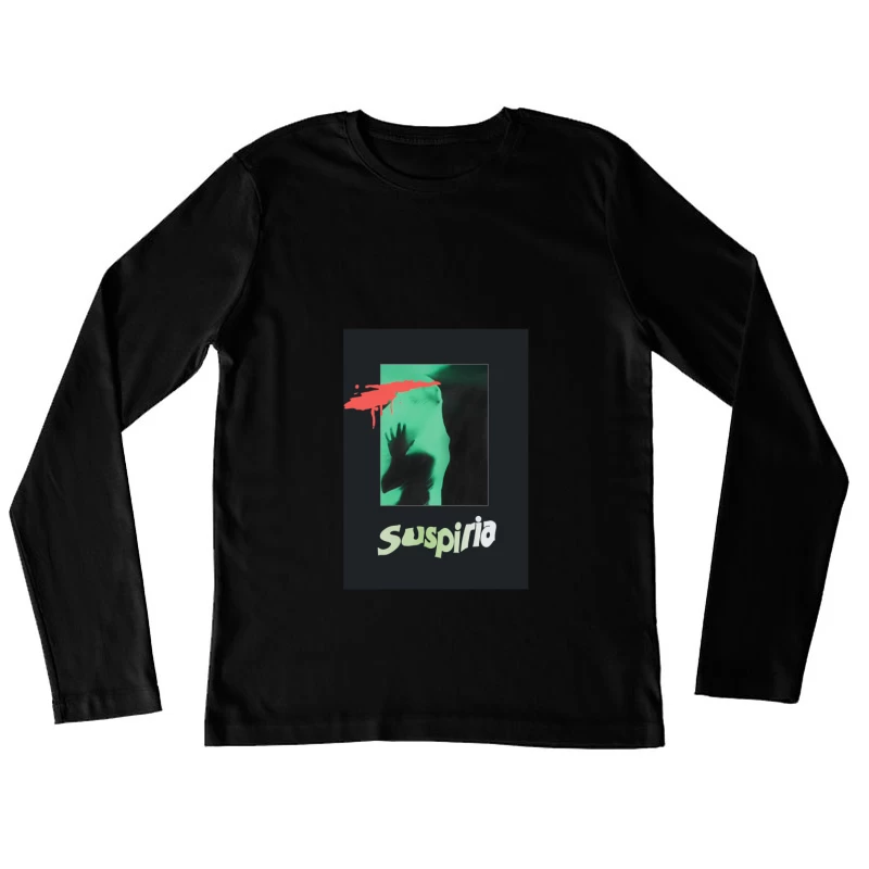 Suspiria, Horror, Schatten, Kunst, Filmplakat Damen Langarm T-Shirt
