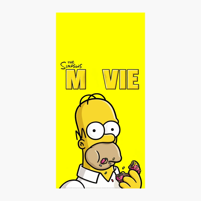 The Simpsons Movie: Homer's Donut Delight iPhone Case