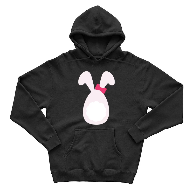 Lapin mignon avec nœud Homme Sweat à capuche
