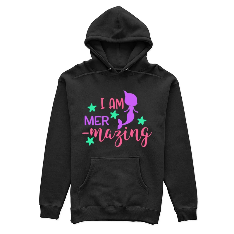 Je suis incroyable, sirène magique colorée Femme Sweat à capuche