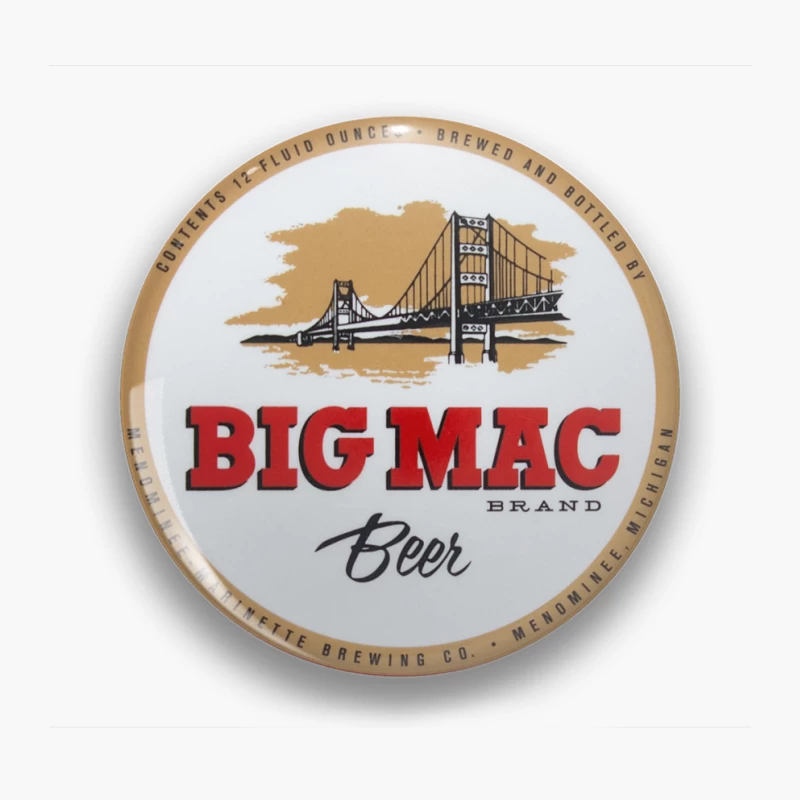 Big Mac Beer Pin