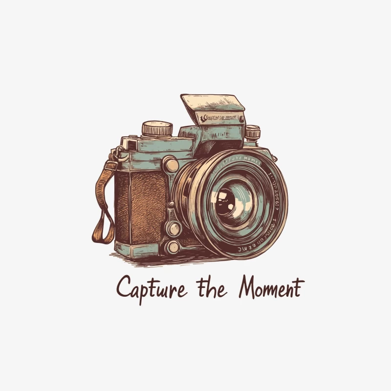 Vintage Camera Illustration: Capture the Moment Male Pullover Sweatshirt