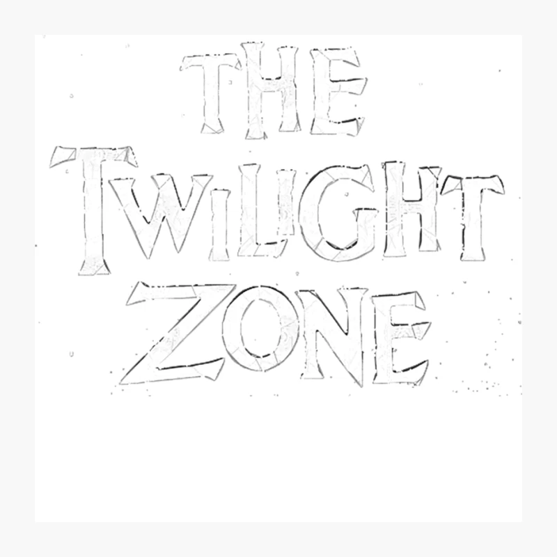 Twilight Zone distressed Pin