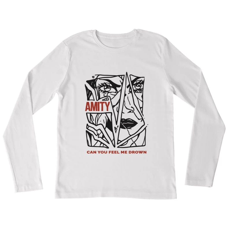 The Amity Affliction Can You Feel Me Drown Female Long Sleeve T-Shirt