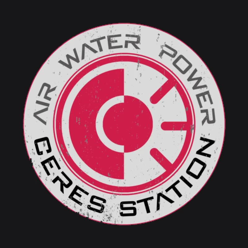 Expanse Ceres Station Logo Sign Male Pullover Hoodie