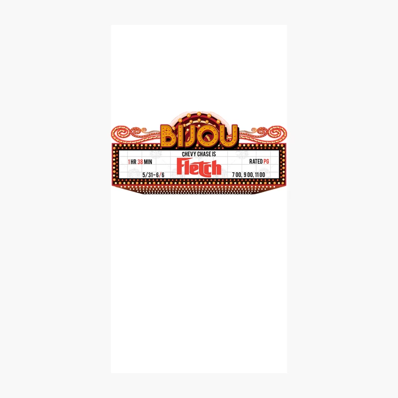 Fletch Marquee iPhone Case
