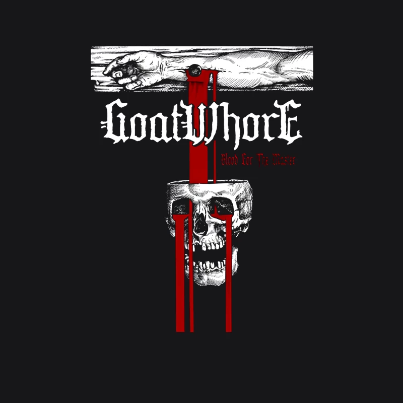 Goatwhore Blood For The Master Male Pullover Hoodie