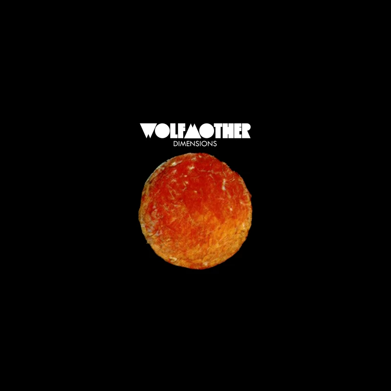 Wolfmother - Dimensions Album Cover with Orange Celestial Design Travel Mug