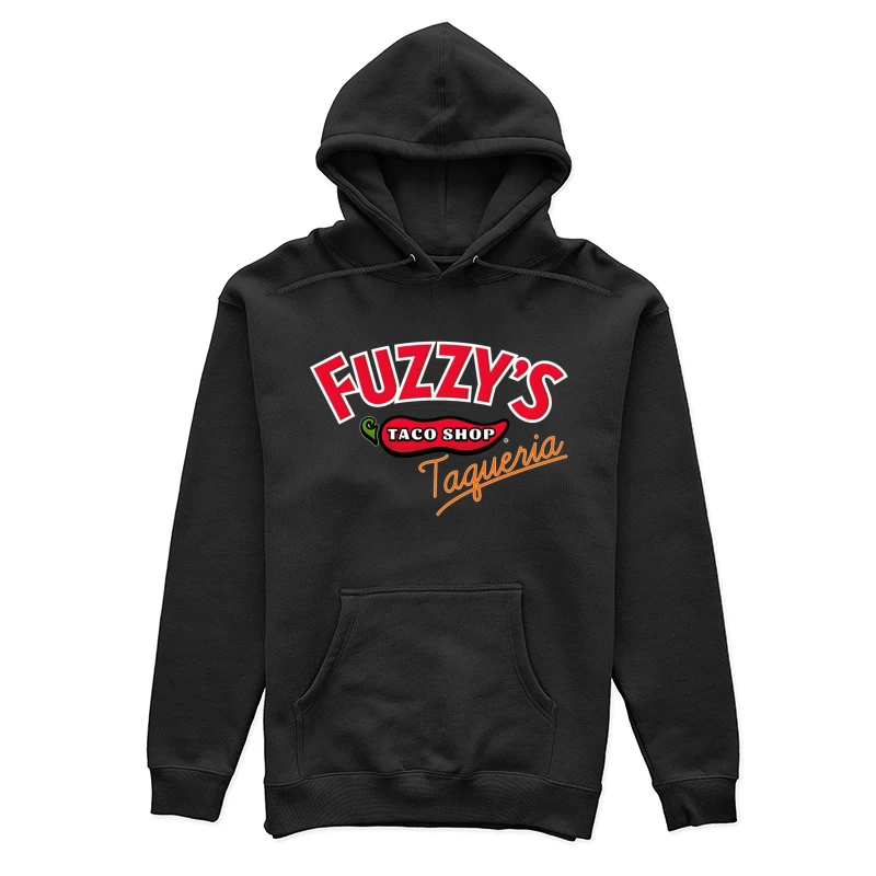 Fuzzy's Taco Shop Taqueria Restaurant Logo Female Pullover Hoodie