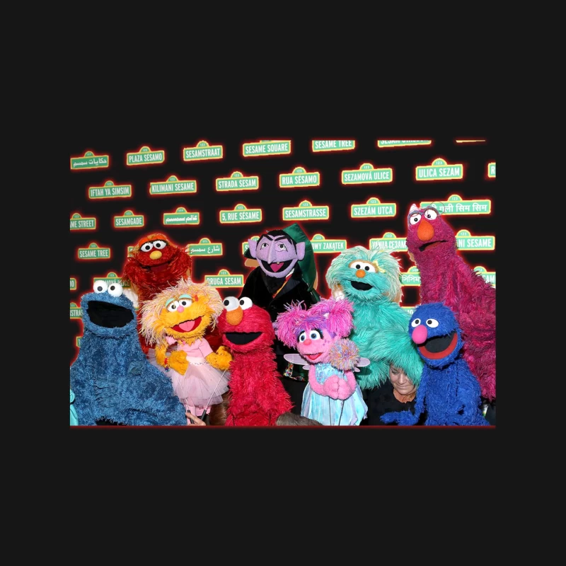 11 SESAME STREET Mouse Pad