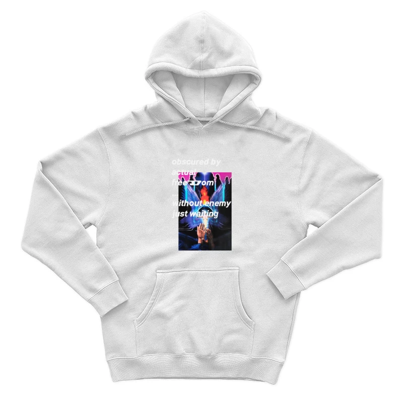 Freiheit und Warten Herren Pullover Hoodie