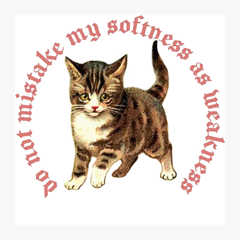 Do Not Mistake My Softness As Weakness Pin