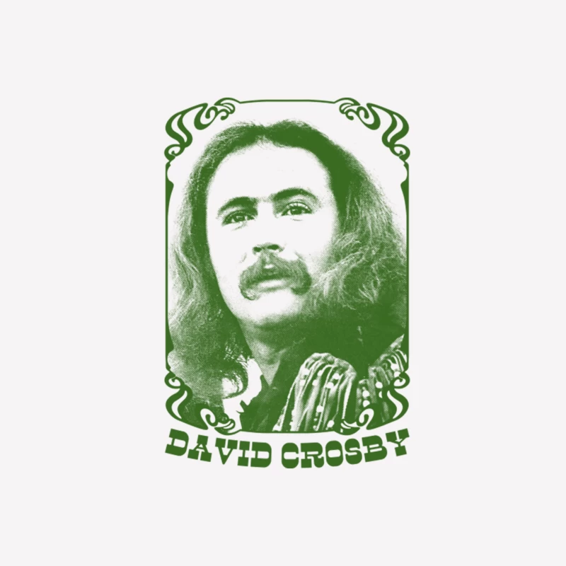 David Crosby  Retro Fan Design Female T-Shirt