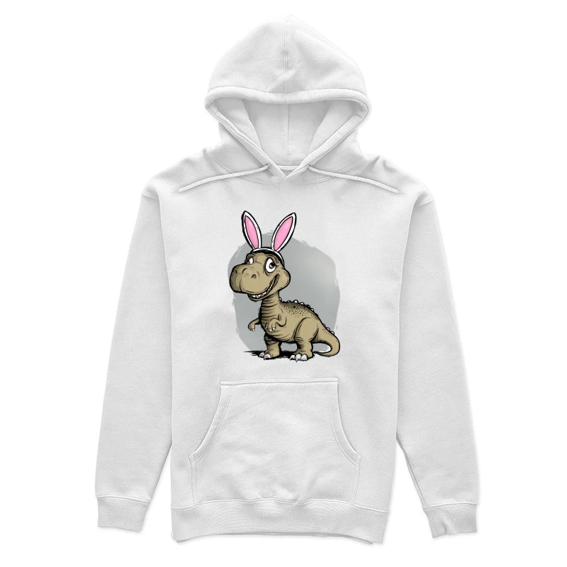 Dino avec oreilles de lapin Femme Sweat à capuche