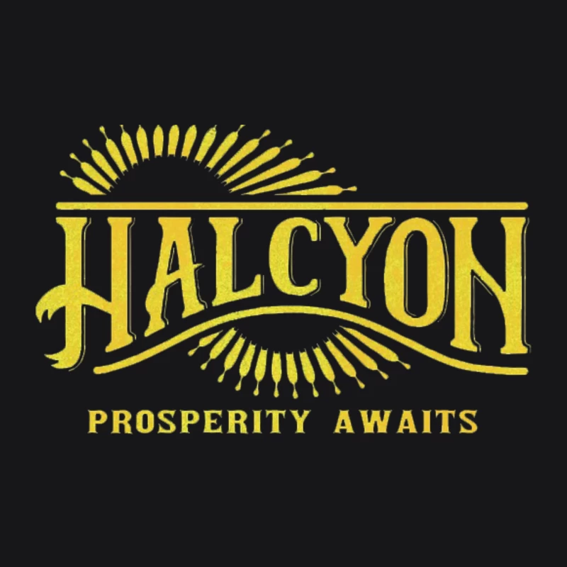 Halcyon Colony Logo Male Pullover Hoodie