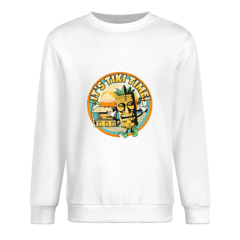 Moment de Tiki Festif Homme Sweat-shirt à enfiler