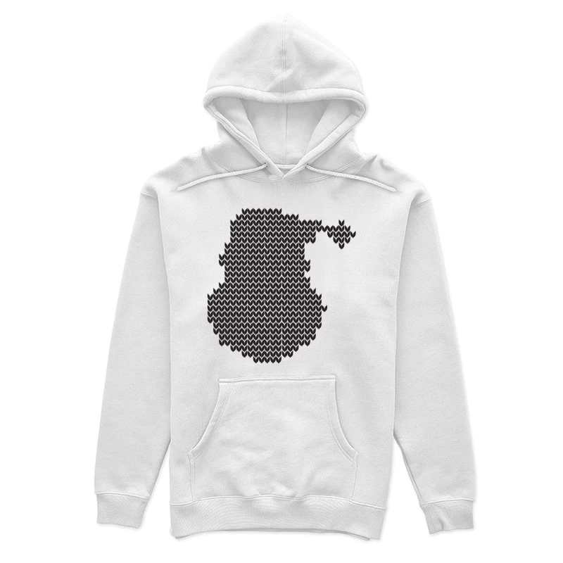 Illustration artistique géométrique Femme Sweat à capuche