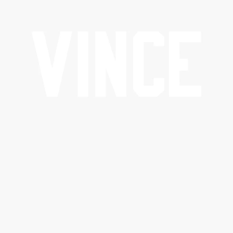 Vince Cotton Tote Bag