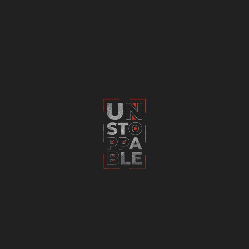 Unstoppable Motivational Design Bucket Hat