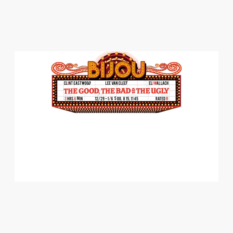 The Good the Bad & The Ugly Marquee Travel Mug