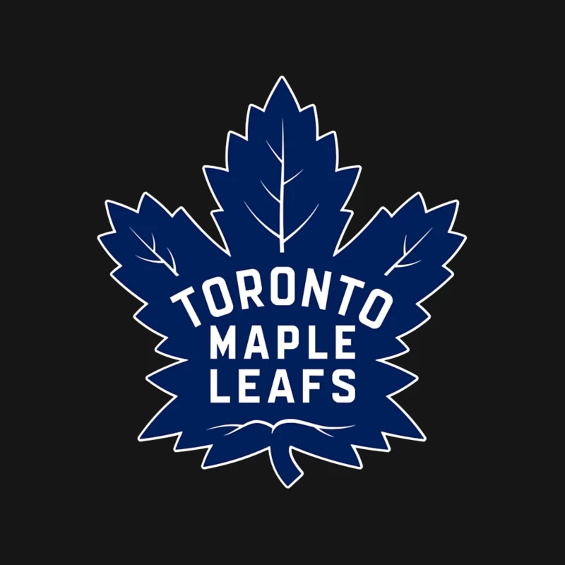 Toronto Maple Leafs NHL Hockey Team Logo Male T-Shirt