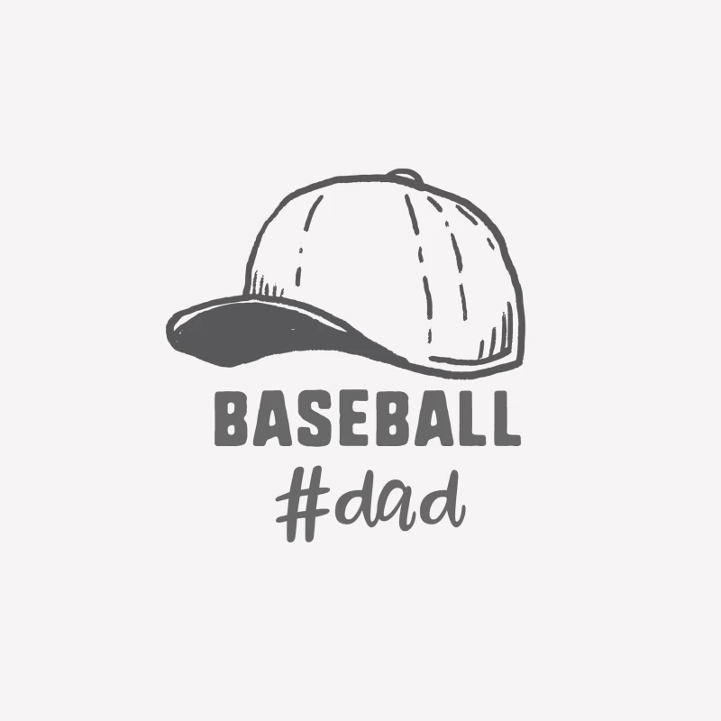Casquette de Baseball Père Femme T-Shirt