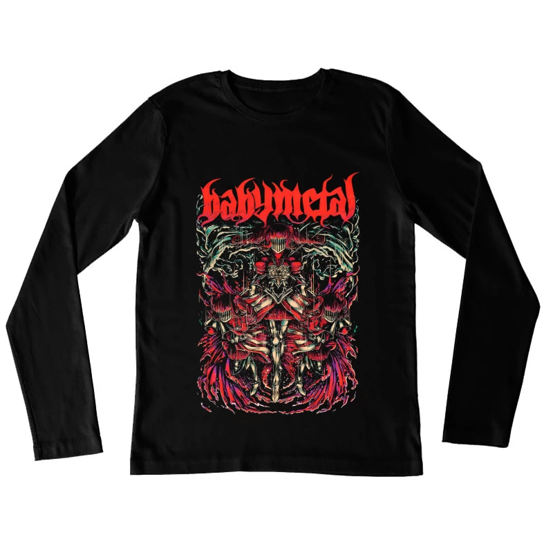 Babymetal Retro Female Long Sleeve T-Shirt