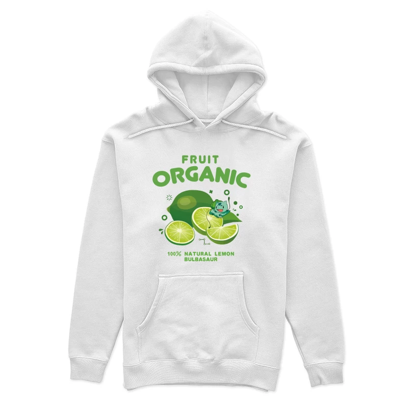 Bio-Zitrone mit Bulbasaur Damen Pullover Hoodie