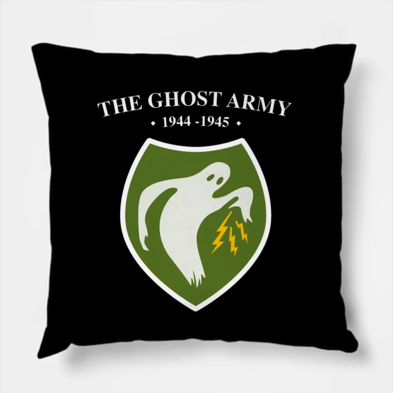 Ghost Army Tactical Deception Unit Insignia (1944-1945) Throw Pillow