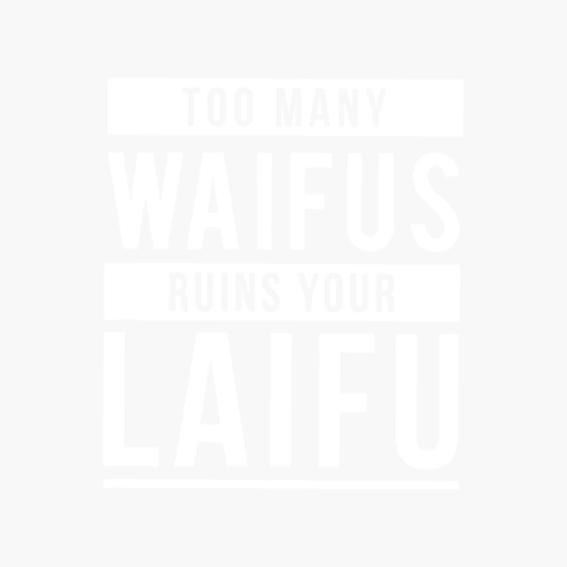 Waifu Laifu Cotton Tote Bag