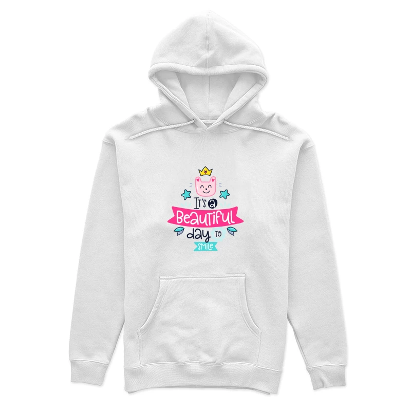 Jolie journée pour sourire Femme Sweat à capuche