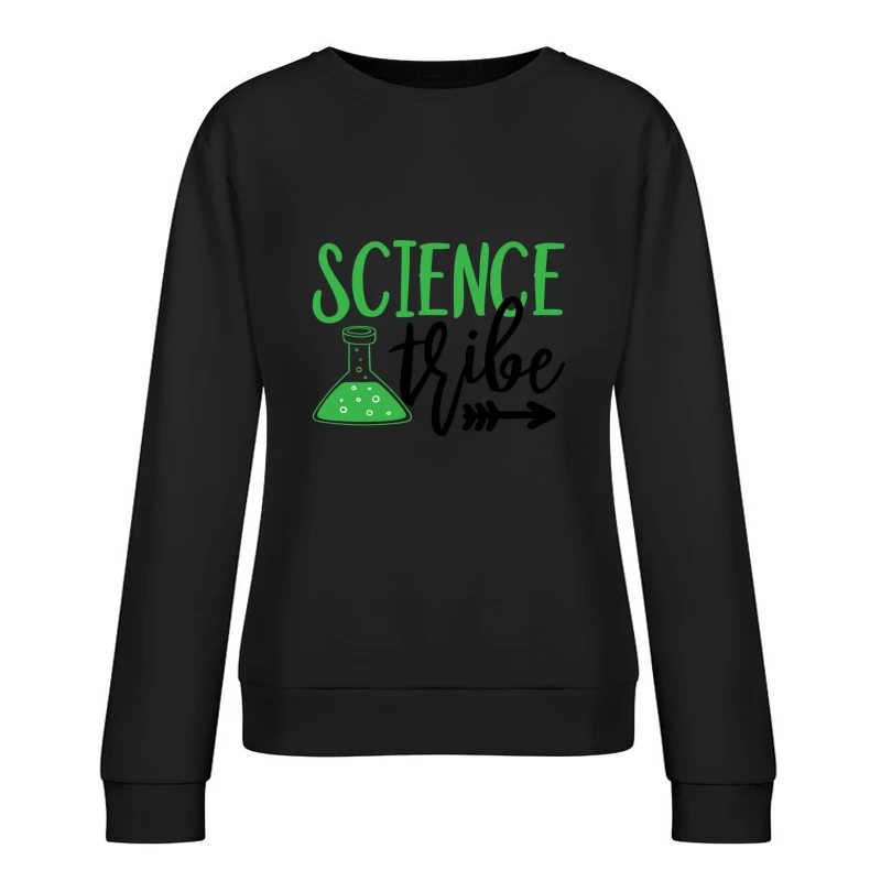 Tribu de la science avec tube à essai Femme Sweat-shirt à enfiler