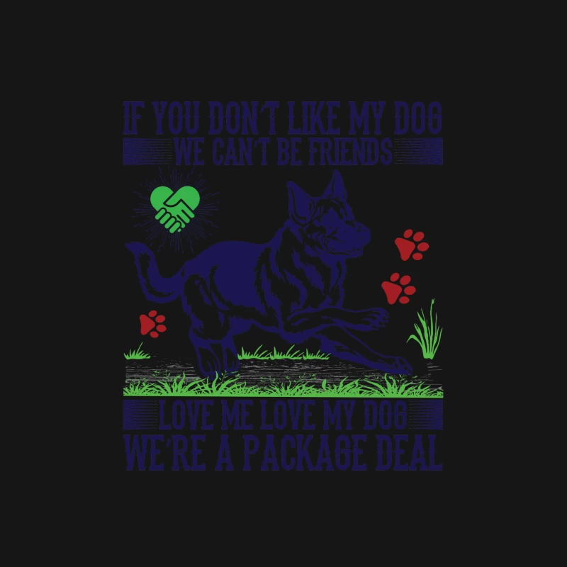 Amour Inconditionnel: Chien et Amitié Homme Manches Longues T-Shirt