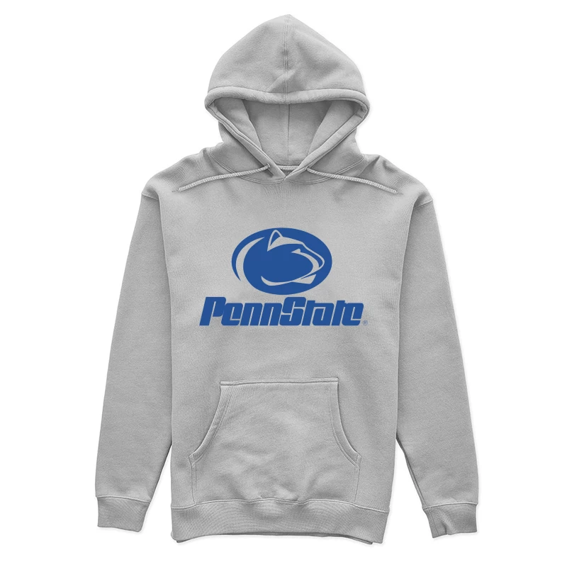 Penn State Nittany Lions Athletic Logo in Blue and White Female Pullover Hoodie