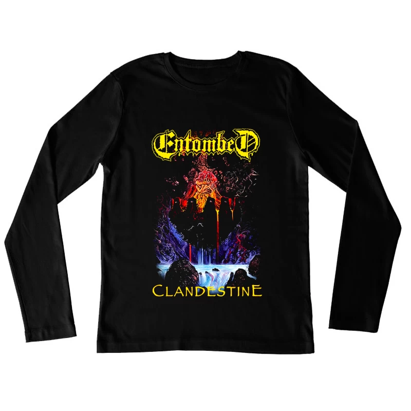 Entombed Clandestine Female Long Sleeve T-Shirt