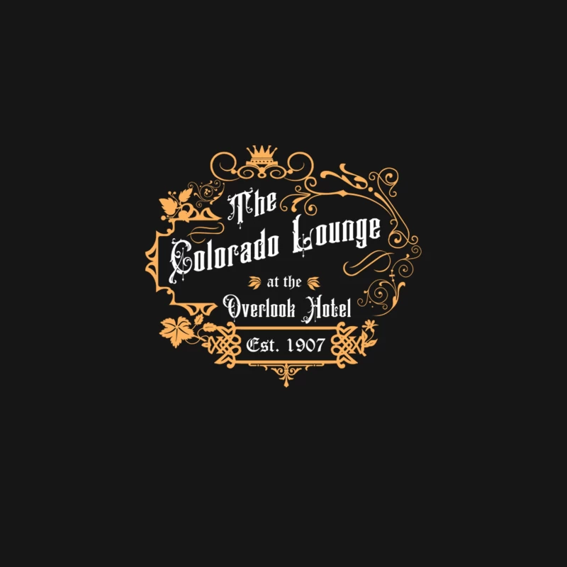 The Colorado Lounge aka the Gold Room from The Shining Desk Mat